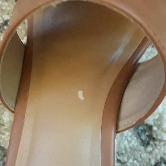 Time &True Brown Ankle Strap Wedge Espadrilles - Picture 5 of 5